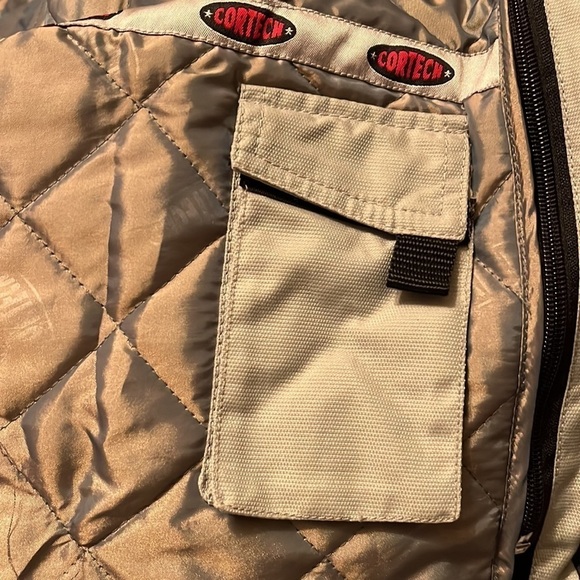 cortech LRX motorcycle jacket, gray and we, size MPL, in good condition - Picture 12 of 15